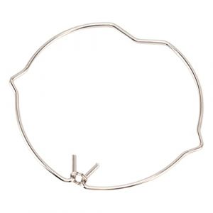 20Pcs Clips &agrave; Ressort de Retenue pour Downlight Spot 50Mm Mr16 Gu10 Anneau en Acier au Mangan&egrave;se Boucle Lampe Accessoires d'&eacute;clairage Boucle Fixe Anneau &agrave; Ressort Clip Ressort (banapo, neuf)