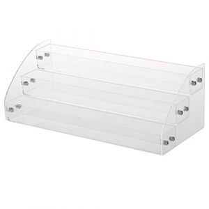 Escalier de Vernis &agrave; Ongles, Support de Vernis &agrave; Ongles en Acrylique &agrave; 2 &agrave; 7 Niveaux, Organisateur D'&eacute;tag&egrave;re de Rangement pour Vernis &agrave; Ongles, Support de Vernis &agrave; Ongles(3 &eacute;tages) (cnyolee, neuf)