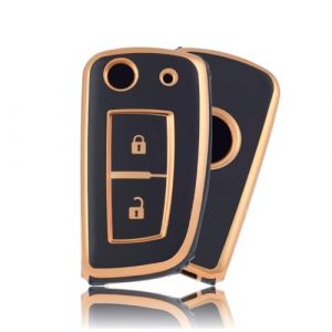 OFFCURVE Etui a Cle Voiture Coque Cl&eacute;, &Eacute;tui &agrave; Cl&eacute;s Couvre Clef Cache Clef Apte &agrave; Nissan Pulsar Micra Juke Qashqai X-Trail Rogue Murano Maxima Altima Geniss Quest Tiida Pathfinder Kicks Sunny Kashkay (OFF CURVE EUR, neuf)