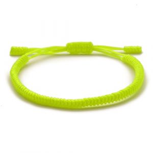 LUCKY BUDDHIST - Bracelet tib&eacute;tain bouddhiste tress&eacute; &agrave; la main en corde de nylon - Taille r&eacute;glable - Cadeau pour vos amis et votre partenaire - Bracelet chakra de protection. (Lucky Buddhist ?, neuf)