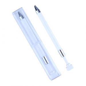 Esncddym Stylo de forage d'art d'ongle, stylo de pointillage de strass - Stylo de forage d'art de manucure, crayon à points de strass | Stylo d'art en strass, clou à pois Portable aussi pour la (cesdipe, neuf)