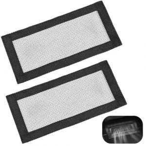 2 Pièces Housses de Grille d'Aération Sous Siège Voiture, Protection Maille Anti-Blocage pour Sortie d'Air Model Y Model 3, Couvercle Climatisation 25 x 11,8 cm (Yowfond Direct, neuf)