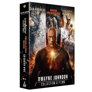 Dwayne Johnson - Coffret 3 Films : San Andreas + Rampage + Black Adam (JEROSTOCK, neuf)