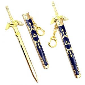 Ubephant Porte-Clés Zelda, Zelda Keychain, Zelda Skyward Sword Porte-clés, Tears of The Kingdom Link MasterSword Porte-clés, 1 pcs Zelda Porte Clés Créatif, pour Homme et les Fans de Zelda (YOUBIXIANG, neuf)
