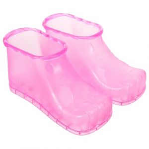 NOLITOY Chaussures de Bain de Pied Portables Antid&eacute;rapantes pour Massage et Trempage Spa de Massage Baln&eacute;o Chauffantes pour Usage Domestique et Voyage et Faciles &agrave; Ranger (shanjingfen, neuf)
