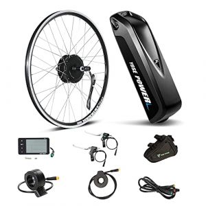 YOSE POWER Ebike Kit de Conversion 27.5" Moteur arrière de vélo électrique 36V350W pour Roue Libre avec contrôleur intégré 36V 13Ah (YOSEPOWER Direct, neuf)