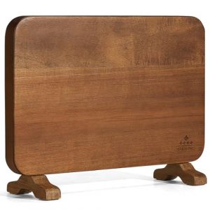 ENOKING Grand Porte Couteaux Aimant&eacute;, Double Face Bloc support couteaux aimant&eacute;, Porte Couteau Aimant&eacute; en Bois d'Acacia, Range Couteaux de Cuisine avec base stable pivotante（35,6 X 23cm） (suizhouwanjiyuankejiyouxiangongsi, neuf)