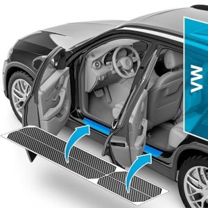 uProtect Film de Protection Seuil de Porte Voiture Carrosserie pour VW T7 ST I 2021-2025 - Accessoire pour Auto - Anti Rayure Stickers Carbone (Protect & Shine, neuf)