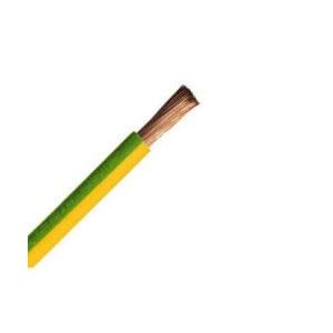 CABLE Fil &eacute;lectrique souple vert/Jaune - H07VK16 mm2 - au m&egrave;tre (MON_HABITAT_ELECTRIQUE, neuf)