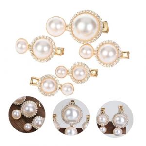 Healeved 5 Pièces Pince Cheveux Mariage Ornement Lot De Épingle Cheveux Vintage Femme Coiffure Ornement (Sonieg, neuf)