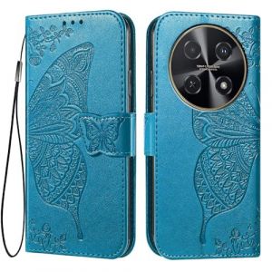 EASSGU Coque pour Honor Magic7 Lite 5G / Honor X9c (6.78" inches) Etui Flip Magn&eacute;tique avec 3 Fentes pour Cartes 1 Portefeuille, Housse - Bleu (EASSGU, neuf)