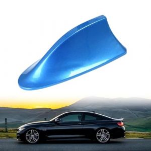 Antenne Voiture Requin, Antenne pour Aileron de Requin Antenne Radio, Antenne Radio Voiture, Antenne de Voiture Universelle, Antenne Radio FM/AM, Antenne de Voiture,Antenne de Top Toit(Bleu) (MagiForeign, neuf)