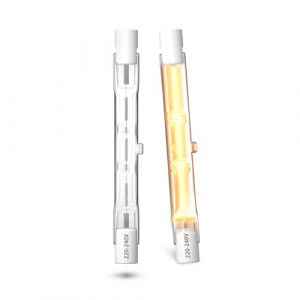 Bonlux Ampoule Halogène R7s 78mm 48W 230V Blanc Chaud 2800K, Dimmable J78 R7S Linéaire Halogène T3 Ampoule de Type J pour Lampadaire Garage Paysagers, Lot de 2 (ARTGALORE, neuf)