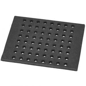 KOTARBAU&reg; Grille Chemin&eacute;e - Fonte - 30 x 24 cm - Noir - Grille De D&eacute;cendrage - Robuste - R&eacute;sistante &agrave; la Chaleur - Facile &agrave; Nettoyer (KOTARBAU, neuf)
