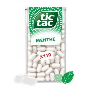 TIC TAC - Bonbon Menthe Rafraîchissant, Sachet Pratique 54g pour une Haleine Fraîche Toute la Journée - Confiserie Gourmande et Légère pour Tous - Lot De 4 - Vendu Par Lot (Marché Parisien, neuf)