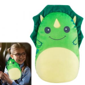 MHJY Coussin Voiture Enfant Protege Ceinture Voiture Adulte Protection Ceinture de Sécurité Cale Tete Voiture Support de Tête Et de Cou pour Filles Garçons Voyage (Touchhome-EU, neuf)