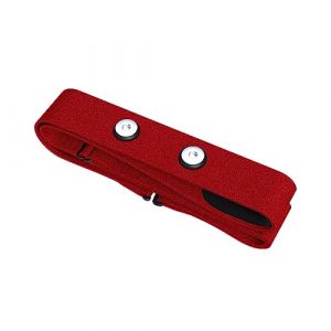 Baverta Chintell Sangle de poitrine de rechange HRM souple pour moniteur Polar H10, H9, H7 (rouge) (fu cheng tian tian gou, neuf)