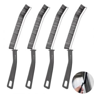 4 pi&egrave;ces Brosse joint carrelage, brosse nettoyage, Brosse Nettoyage Salle de Bainbrosse Joint Carrelag, Brosse de Nettoyage &agrave; Poils Durs pour Rainure Fenetre, Salle de Bain, Toilettes, Cuisine (HengShuiHunBengShangMaoYouXianGongSi, neuf)