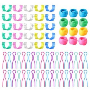 100PCS Pinces à Canette Porte Canette Couture Colorés Pinces à Bobines,Pinces à Canette de Couture,Canette Machine a Coudre Bobines Accessoire Couture 3 Modèles pour Machine à Coudre (JinHeShu, neuf)
