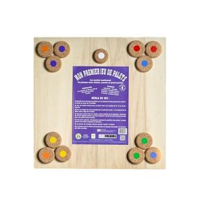 JOUECABOIS Mon Premier de Jeu de Palet Planche + Palets en Liège (MECABOIS JOUECABOIS, neuf)