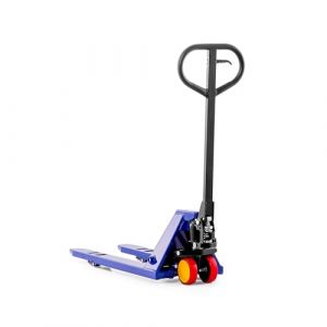 Pallit Transpalette Mini | Capacité de Charge 500 kg | Longueur de fourches 800 mm | Roues PU | Chariot à fourches pour palettes (Trading EU, neuf)