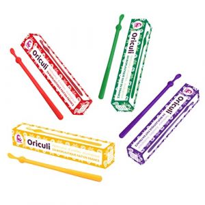 LAMAZUNA - Oriculi 100% bioplastique pour nettoyage des oreilles - Lot de 4 couleurs diff&eacute;rentes - Z&eacute;ro d&eacute;chet - Fabriqu&eacute; en France (Mon Shop Beaut&eacute; ⭐⭐⭐⭐⭐, neuf)