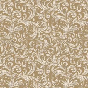 Lot de 20 serviettes de table - Motif sarments - Style baroque - Blanc sur doré - Serviettes en papier avec motif - Convient également pour le découpage et la technique des serviettes - 33 x 33 cm (Malagro Versandhandel - Expédition depuis l'Allema, neuf)