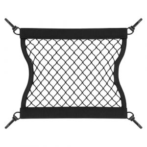 JRILUO Filet De Rangement pour V&eacute;lo &Eacute;lectrique & Trottinette, Filet &Eacute;lastique avec 4 Crochets, Filet De Panier, Filet pour Casque De Moto, Sac Filet De Transport pour Casque Et Accessoires (XiaoXiangJueXin, neuf)