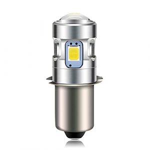 Ruiandsion Ampoules LED P13.5S PR2 3 V 2835 4SMD puces ampoule LED avec projecteur de remplacement pour lampes de poche C et D &agrave; 2 cellules, blanc (Ruiandsion, neuf)