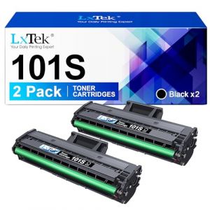 LxTek Compatible Cartouches de Toner Remplacement pour Samsung MLT-D101S pour ML-2160 ML-2165 ML-2165W ML-2168 SCX-3405W SCX-3405F SCX-3405 SCX-3405FW SCX-3400 SF-760 SF-761 SF-760P (Noir, 2-Pack) (MIDOLIA, neuf)