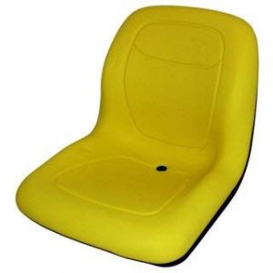 coque de siège jaune, tondeuse à gazon, siège du tracteur, Gator Trail, Worksite, Turf, Utility convient pour John Deere (KlaraSeats, neuf)