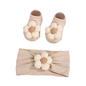 Bandeaux pour filles, bandeaux antid&eacute;rapants, chaussettes florales pour, gar&ccedil;ons et filles, pour promener la maison, l'ext&eacute;rieur, quotidien, anniversaire, s&eacute;ance photo, bapt&ecirc;me (hopjlq, neuf)