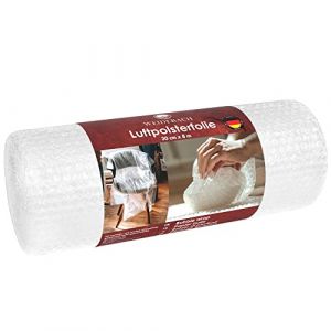 WEIDEBACH® Film à bulles à 2 couches, 8 m x 30 cm, pour une protection maximale du transport, rouleau de film à bulles indéchirable, épaisseur 60 ?m, film de protection contre les dommages (S&F vente et commerce, neuf)