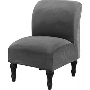 Housses de Chaise sans Accoudoirs en Velours Extensible Housse de Fauteuil Relax Couverture de Canapé Elastique Protection de Fauteuil pour Decoration Salon Bureau (Color : B, Size : 1PC) (AMZGRZ, neuf)