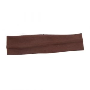 Bandeau élastique en coton pour homme et femme - Pour la course à pied, le fitness, le yoga, le maquillage - Marron (ZHYYLD, neuf)