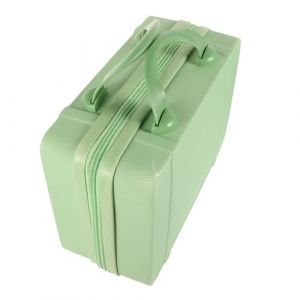 Holibanna Mini-valise R&eacute;sistant Logo Cas R&eacute;pandre Bibelot Animal De Compagnie Bagage &Eacute;tui &agrave; Pinceaux De Maquillage De Voyage Pr&eacute;tendre Service Valises Fonctionner Abdos Green (Lydia Lyle, neuf)