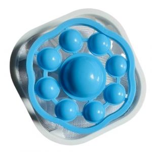 Filet filtrant flottant pour enlever les poils - Machine à laver - Attrape-saleté pour animaux domestiques - Sac filtrant anti-peluches - Sac multifonction en maille pour le linge (longfea, neuf)