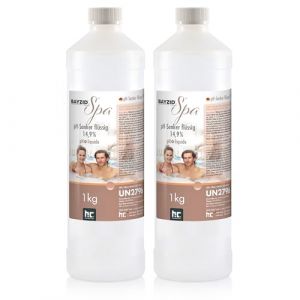 2 x 1 kg BAYZID Spa pH R&eacute;ducteur Minus 14,9% de H&ouml;fer Chemie pour Piscine & Spa afin de diminuer Le pH (H&ouml;fer Chemie GmbH, neuf)