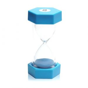 Sablier à minuterie, Sablier Enfant, Minuteur Sabliers, Sablier Sécurité Enfant, Coloré Sablier Sable Horloge Minuteur, Minuterie de Cuisine, décoration de Bureau à Domicile,30 Minutes, Bleu (Dream HorseX, neuf)