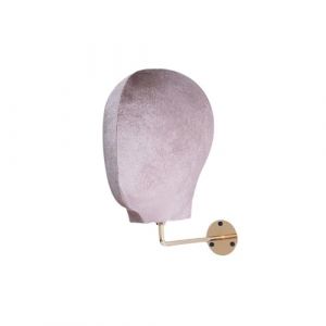 rongweiwang Support de t&ecirc;te de mannequin robuste, l&eacute;ger et facile &agrave; nettoyer pour chapeaux et perruques. Mat&eacute;riaux : fer &agrave; repasser inclus. (TKQ.Irene, neuf)