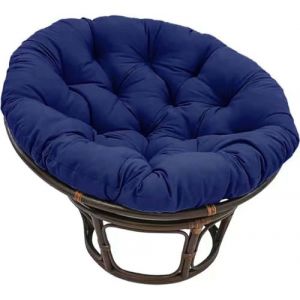 BUNQQF Grand Coussin Rond pour Chaise Papasan, Coussin Épais pour Chaise Suspendue pour l'Extérieur, Coussin de Siège pour Panier Suspendu en Rotin, Coussin de Remplacement pour Nid d'Oeuf (EHJNJIJO, neuf)