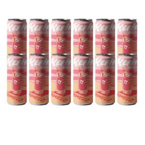 Kéfir Eau Vertueuse Pamplemousse Cardamone Canettes - 12 x 25 cl (TERRITOIRE WHISKY, neuf)