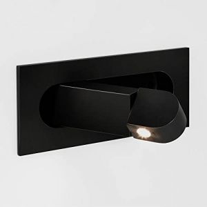 Applique Murale &agrave; encastrer &agrave; LED Spot de Lecture de Chevet r&eacute;glable, Mini Applique Murale t&ecirc;te de lit luminaires, Lampes murales de Chambre &agrave; Coucher Lampes de Nuit pour Salon d'h&ocirc;tel (Lansel Mio, neuf)