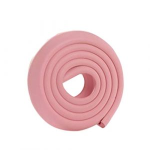ZumZup 2 Mètre Protection d'Angles et Rebords pour Bébés Super Souple Anti Choc Mousse Bord L-Forme Protecteur Sécurité Rouleau de Mousse sur Coins de Murs Bords de Table rose 35mm*12mm*2m (lingchenyunshangmao, neuf)