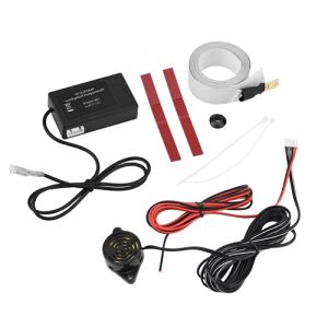 Radar à Induction électromagnétique, Alarme de recul Capteur de Plage complète TFT Plastique pour Voiture pour Camping-Car (Wenruil, neuf)