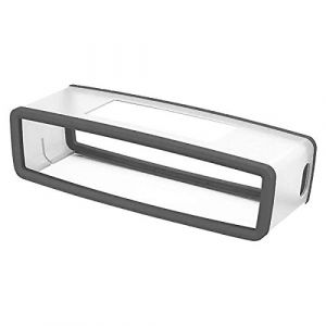 subtel - Étui en Silicone pour Enceinte Portable Bose Soundlink Mini 2 Soundlink Mini II - Protection Contre Les Chutes et Chocs de Couleur Gris - Case, Bumper Baffle Bluetooth sans Fil (subtel, neuf)