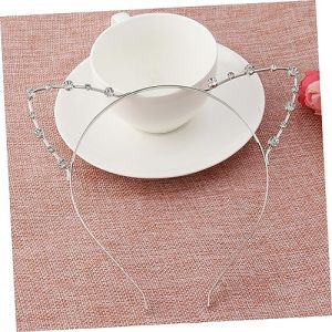 HONITANO 2 pièces Bandeaux Oreilles de Chat Pailletées pour Fête Adulte Accessoires Chat Déguisement avec et Confortable Or et (LUWELI, neuf)