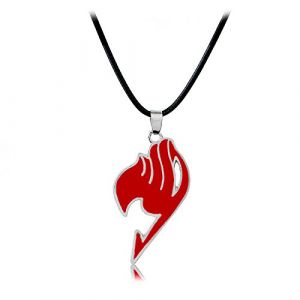 REOZIGN Collier Pendentif Fairy Tail D'animation Japonaise, Cadeau De Cosplay Pour Hommes Et Femmes, Bijoux, Accessoire, Accessoires Fairy Tail (A1129R) (wanshikele, neuf)