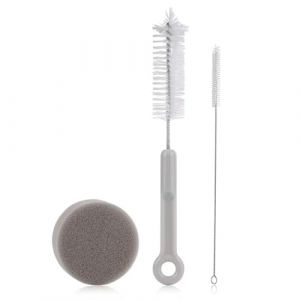 Ensemble de brosses pour fontaine à chat - Distributeur d'eau pour animal domestique - Tuyau, bouteille, gobelet, buse de nettoyage (yabaikekeji, neuf)