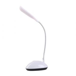 Lampe De Bureau LED Pour La Maison De Bureau Batterie &Agrave; Lecture Sans Fil La Lampe &Agrave; Col Puce R&eacute;glable Lecture Nuit (fankundianzishangwuyouxiangongsi, neuf)